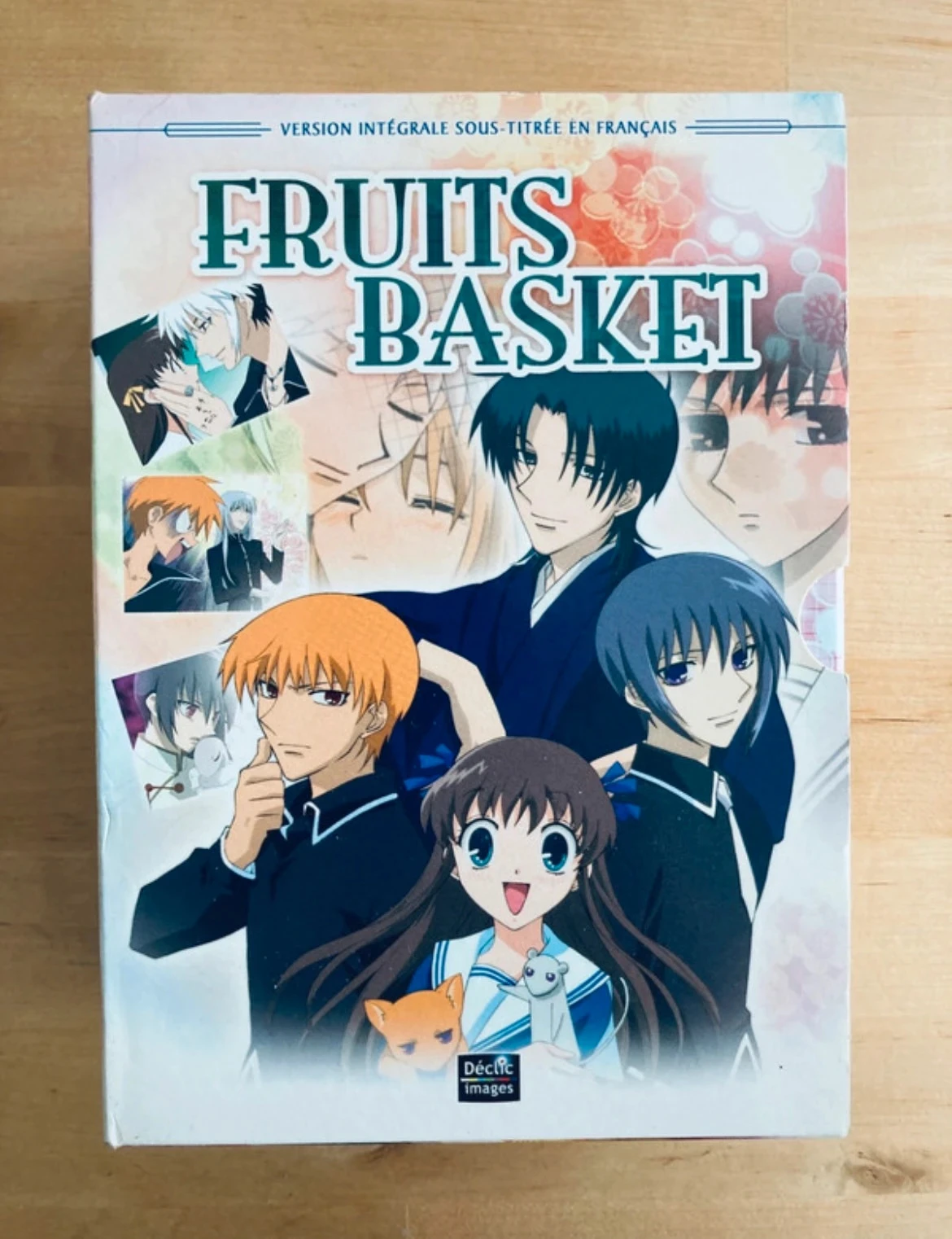 Coffret intégrale DVD manga Fruits Basket.